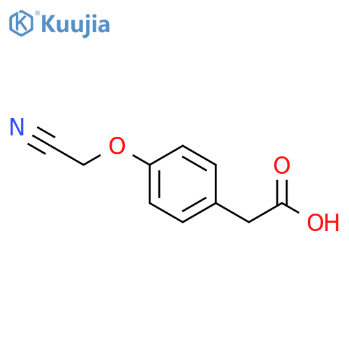 2-4-(Cyanomethoxy)phenylacetic Acid structure