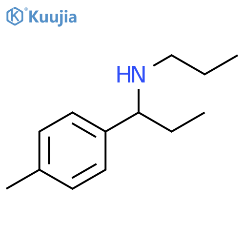 1-(4-methylphenyl)propyl(propyl)amine structure