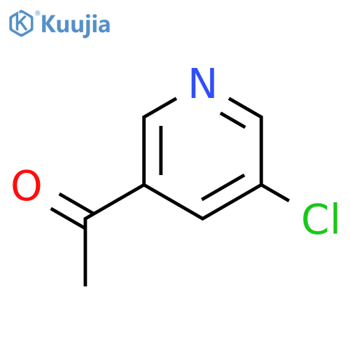 1-(5-chloropyridin-3-yl)ethanone structure