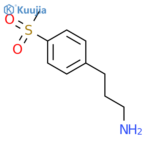 (4-Methanesulfonyl-phenyl)-propyl-amine structure