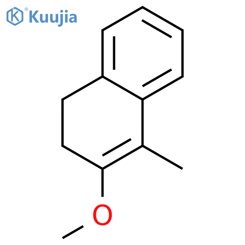 naphthalene, 1,2-dihydro-3-methoxy-4-methyl- structure