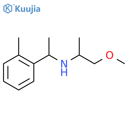 (1-methoxypropan-2-yl)1-(2-methylphenyl)ethylamine structure