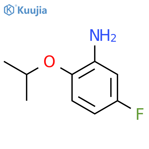 5-Fluoro-2-isopropoxy-phenylamine structure