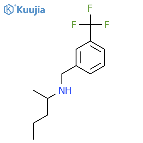 (Pentan-2-yl)({[3-(trifluoromethyl)phenyl]methyl})amine structure