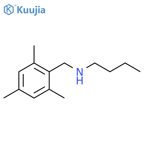 butyl(2,4,6-trimethylphenyl)methylamine structure