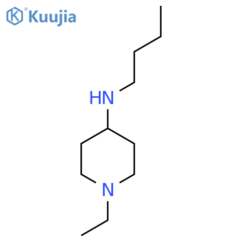 N-Butyl-1-ethylpiperidin-4-amine structure