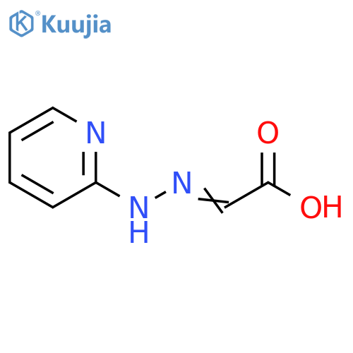 Acetic acid,2-[2-(2-pyridinyl)hydrazinylidene]- structure