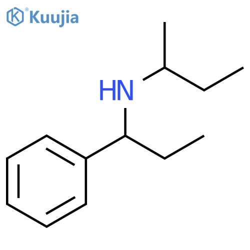 (butan-2-yl)(1-phenylpropyl)amine structure