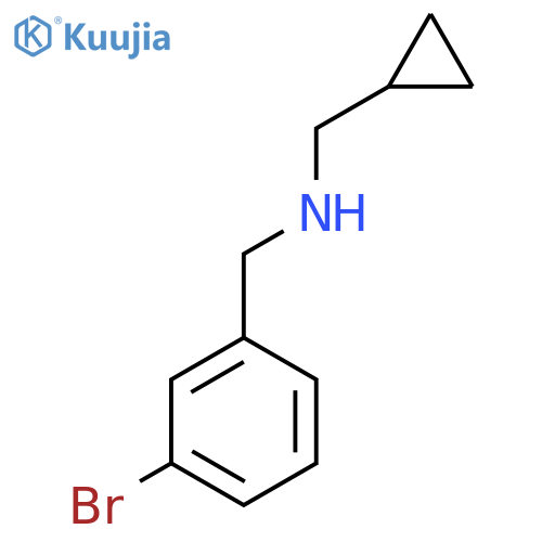 N-(Cyclopropylmethyl)-3-bromo-benzylamine structure