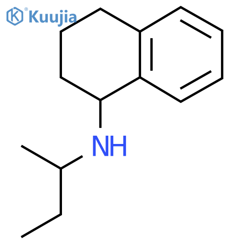 N-(Butan-2-yl)-1,2,3,4-tetrahydronaphthalen-1-amine structure