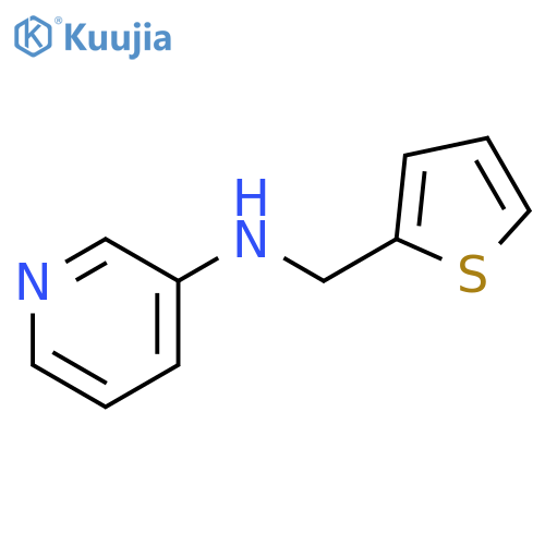 N-[(thiophen-2-yl)methyl]pyridin-3-amine structure
