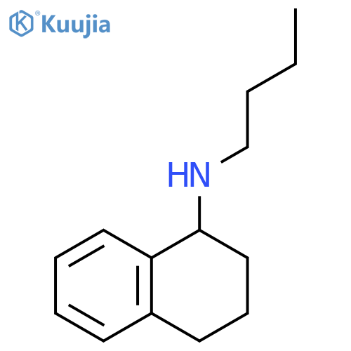 N-butyl-1,2,3,4-tetrahydronaphthalen-1-amine structure
