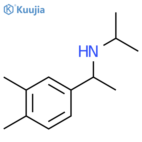 1-(3,4-dimethylphenyl)ethyl(propan-2-yl)amine structure