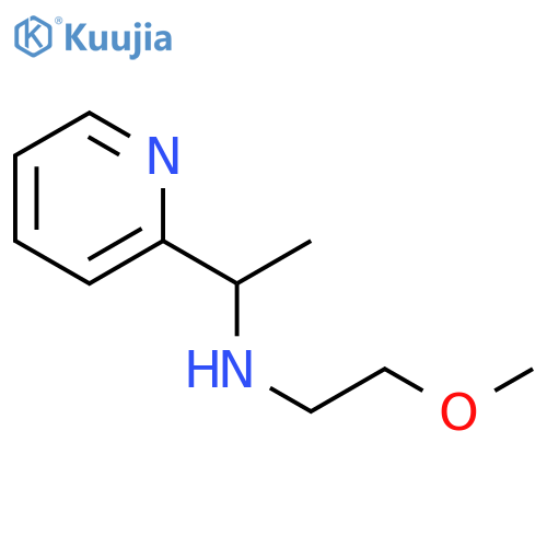 (2-methoxyethyl)[1-(pyridin-2-yl)ethyl]amine structure