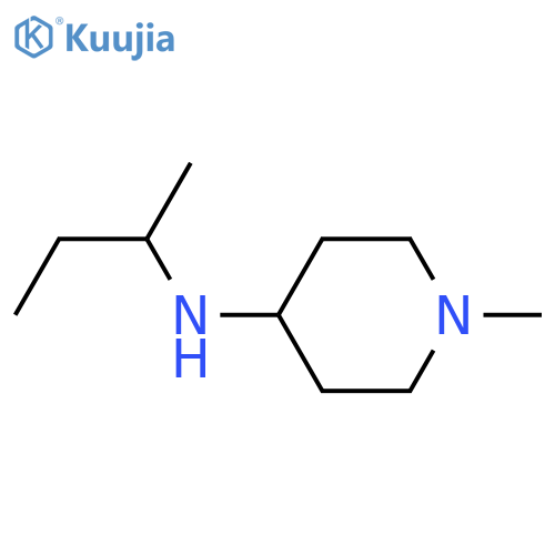 N-(butan-2-yl)-1-methylpiperidin-4-amine structure
