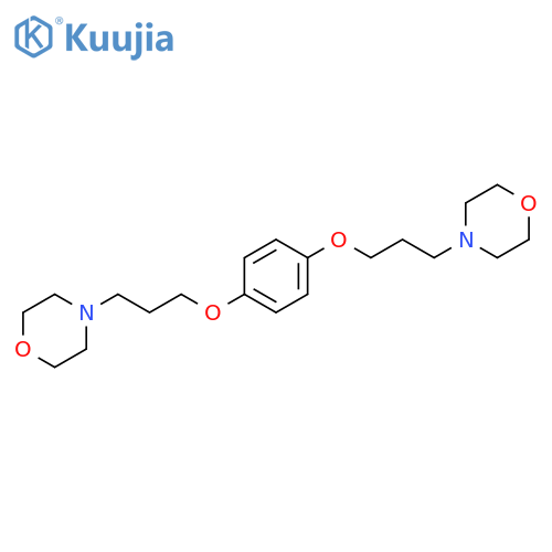1,4-Bis(3-morpholinopropoxy)benzene structure