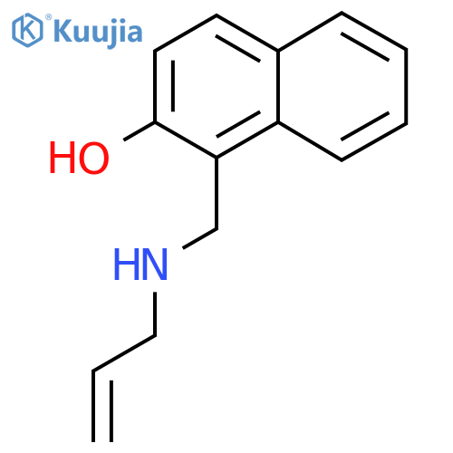 1-{[(Prop-2-en-1-yl)amino]methyl}naphthalen-2-ol structure