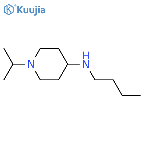 N-butyl-1-(propan-2-yl)piperidin-4-amine structure