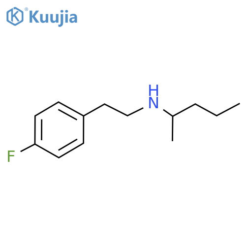 [2-(4-Fluorophenyl)ethyl](pentan-2-yl)amine structure