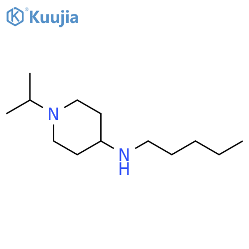 N-pentyl-1-(propan-2-yl)piperidin-4-amine structure