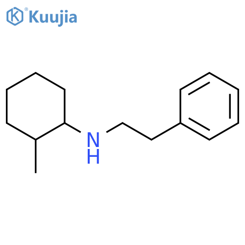 2-methyl-n-(2-phenylethyl)cyclohexan-1-amine structure
