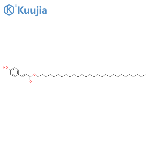 Octacosyl 3-(4-hydroxyphenyl)prop-2-enoate structure