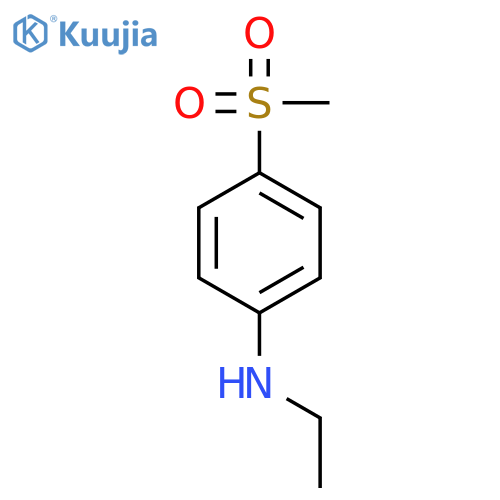 (4-Methanesulfonyl-phenyl)-ethyl-amine structure
