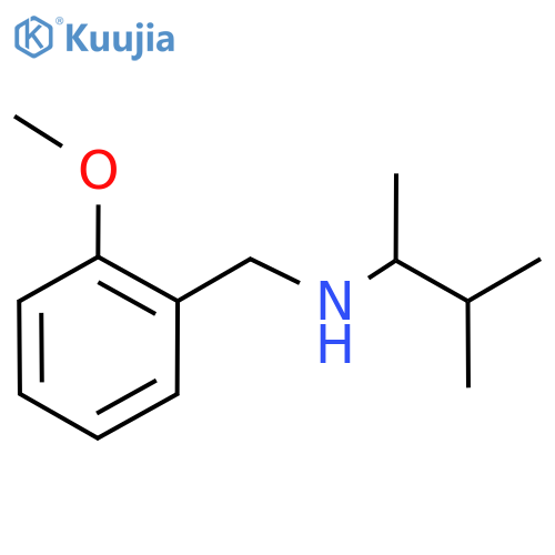 [(2-Methoxyphenyl)methyl](3-methylbutan-2-yl)amine structure