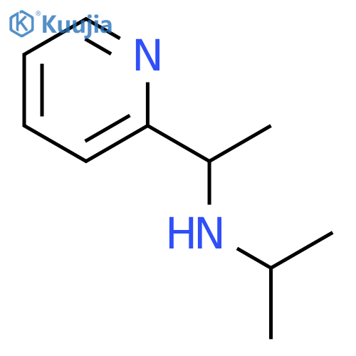 (propan-2-yl)[1-(pyridin-2-yl)ethyl]amine structure