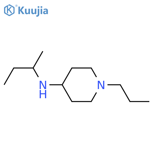 N-(butan-2-yl)-1-propylpiperidin-4-amine structure