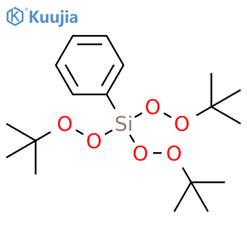 Silane, tris[(1,1-dimethylethyl)dioxy]phenyl- structure