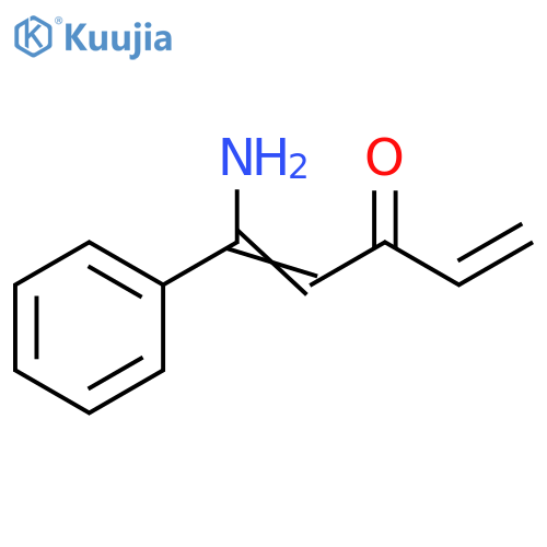 1,4-Pentadien-3-one, 1-amino-1-phenyl- structure