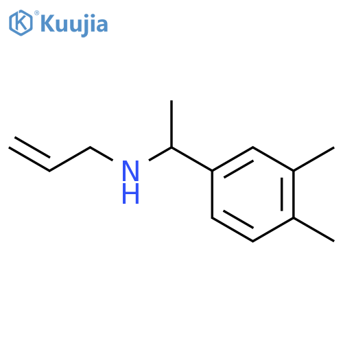 1-(3,4-dimethylphenyl)ethyl(prop-2-en-1-yl)amine structure