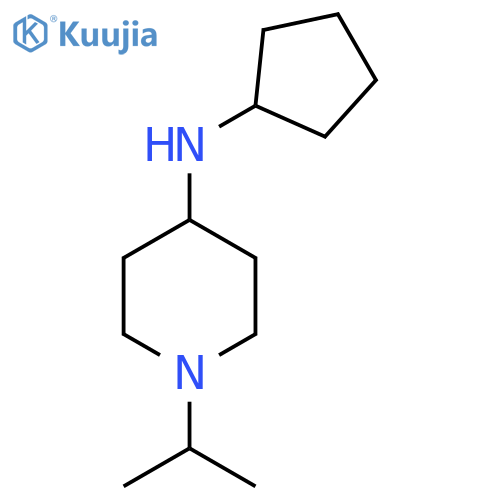 N-Cyclopentyl-1-(propan-2-yl)piperidin-4-amine structure