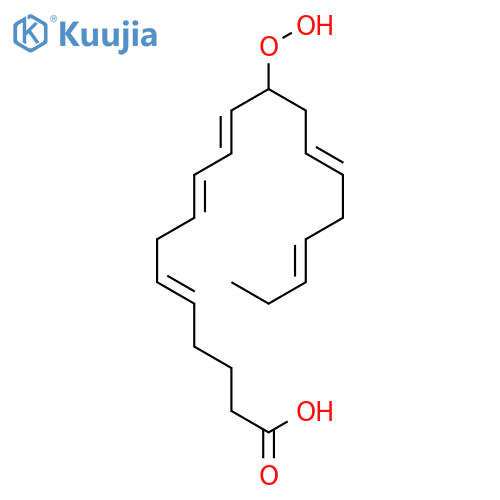 5,8,10,14,17-Eicosapentaenoicacid, 12-hydroperoxy-, (5Z,8Z,10E,14Z,17Z)- structure