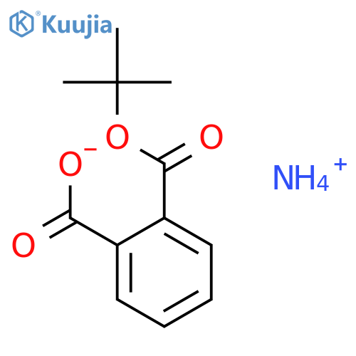 1,2-Benzenedicarboxylicacid, 1-(1,1-dimethylethyl) ester, ammonium salt (1:1) structure