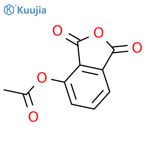 1,3-Isobenzofurandione,4-(acetyloxy)- structure