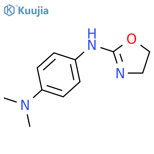 1,4-Benzenediamine,N4-(4,5-dihydro-2-oxazolyl)-N1,N1-dimethyl- structure