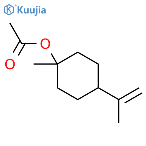 1-Methyl-4-(1-methylvinyl)cyclohexyl acetate structure