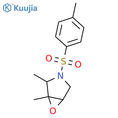 6-Oxa-3-azabicyclo[3.1.0]hexane, 1,2-dimethyl-3-[(4-methylphenyl)sulfonyl]-, (1S,2R,5R)- structure