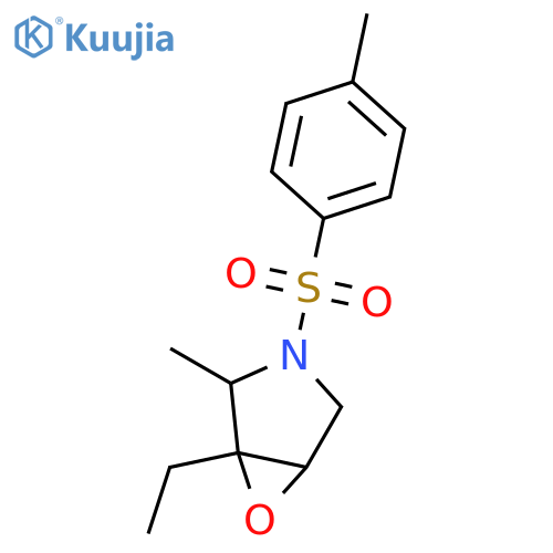 6-Oxa-3-azabicyclo[3.1.0]hexane, 1-ethyl-2-methyl-3-[(4-methylphenyl)sulfonyl]-, (1S,2R,5R)- structure