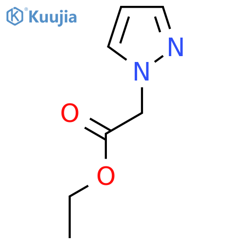 Ethyl 2-(1H-pyrazol-1-yl)acetate structure