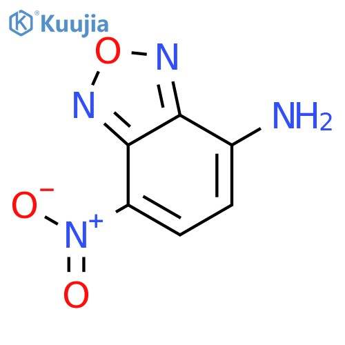 7-nitro-2,1,3-benzoxadiazol-4-amine structure