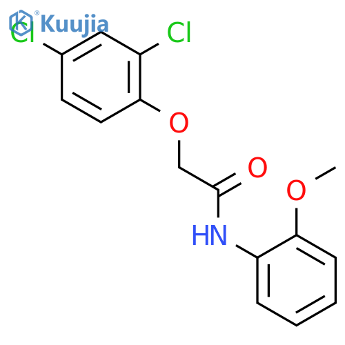 ACETAMIDE, 2-(2,4-DICHLOROPHENOXY)-N-(2-METHOXYPHENYL)- structure