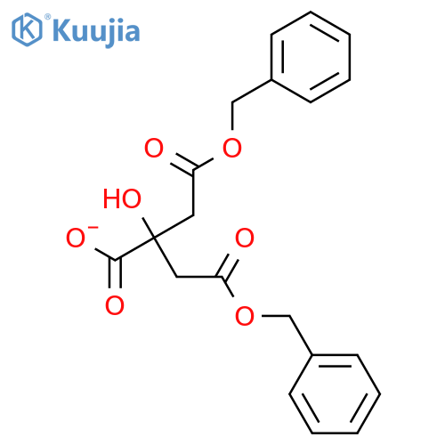 Citric Acid 1,3-Dibenzylester structure