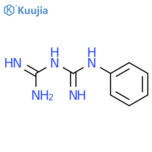 Phenylbiguanide structure