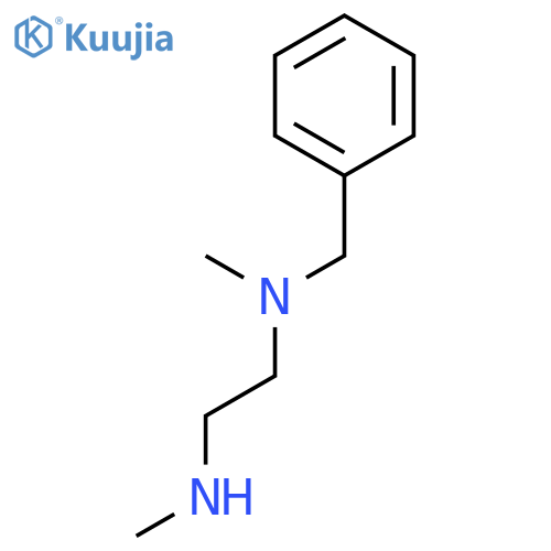 N-Benzyl-N,N'-dimethylethylenediamine structure