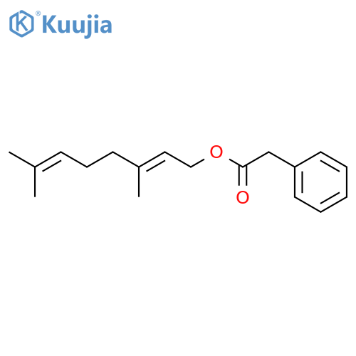 geranyl phenylacetate structure