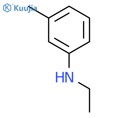 N-Ethyl-m-toluidine structure