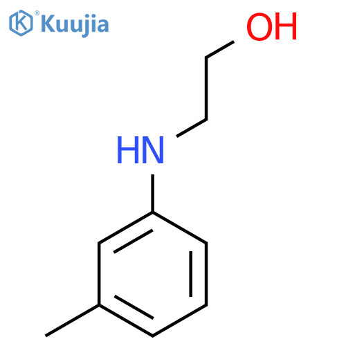 Ethanol,2-[(3-methylphenyl)amino]- structure